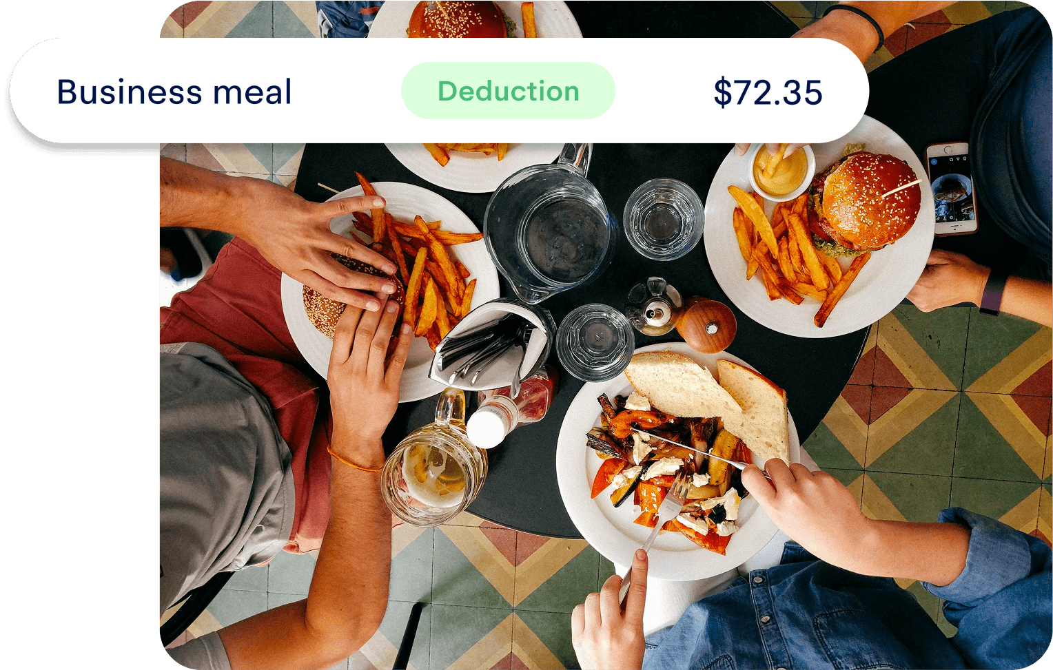 Keeper automatically tracking tax deductions